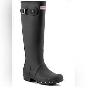 Hunter Classic Black Knee-High Boots